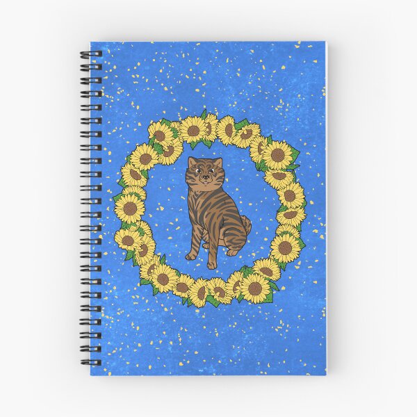Item preview, Brindle Hokkaido and Himawari Sunflowers Wreath (All-Over Print) designed and sold by HokkaidoHANA.