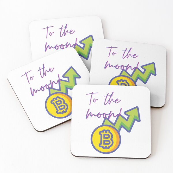 Item preview, bitcoin to the moon designed and sold by julset.