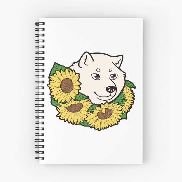 Item preview, White Hokkaido Face and Himawari Sunflowers - Peace for Ukraine designed and sold by HokkaidoHANA.