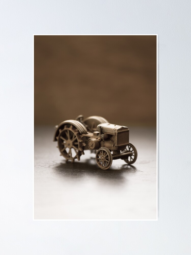 old metal toy tractors