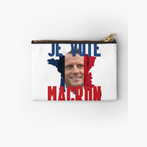 Aperçu de l'œuvre France Élections présidentielles 2022 Macron-Philippe Poutou créée et vendue par GiftsProShop.