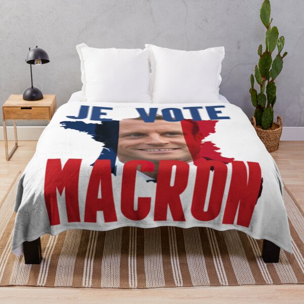 Item preview, France Presidential Elections 2022 Macron-Philippe Poutou designed and sold by GiftsProShop.