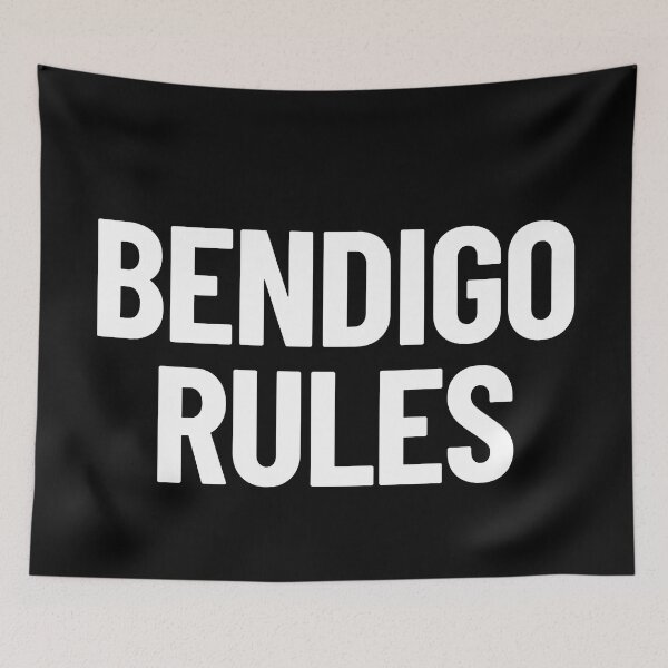 Item preview, Bendigo Rules Victoria Australia Capital City designed and sold by Legit Hooligan.