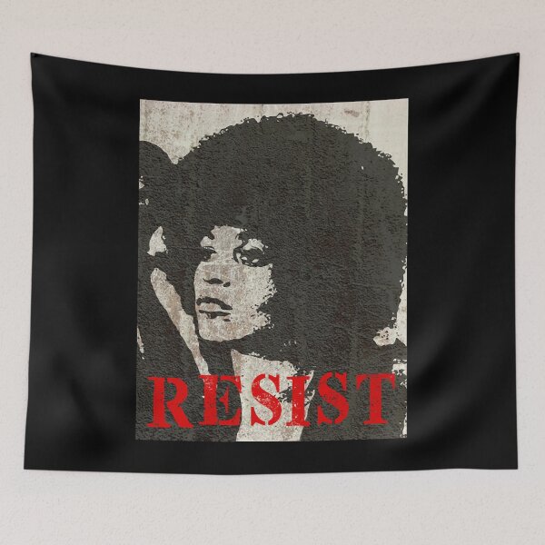 Item preview, Most Successful Vintage Angela Davis Resist Amazing Hacks designed and sold by BentonKochiyama.