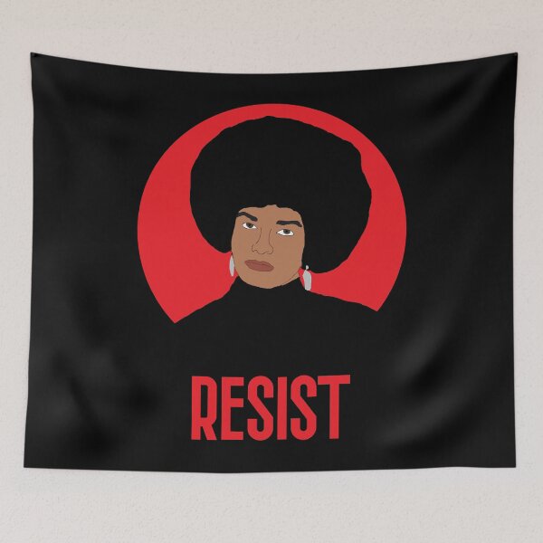 Item preview, Most Successful Vintage Angela Davis Resist Creative Ways designed and sold by BentonKochiyama.