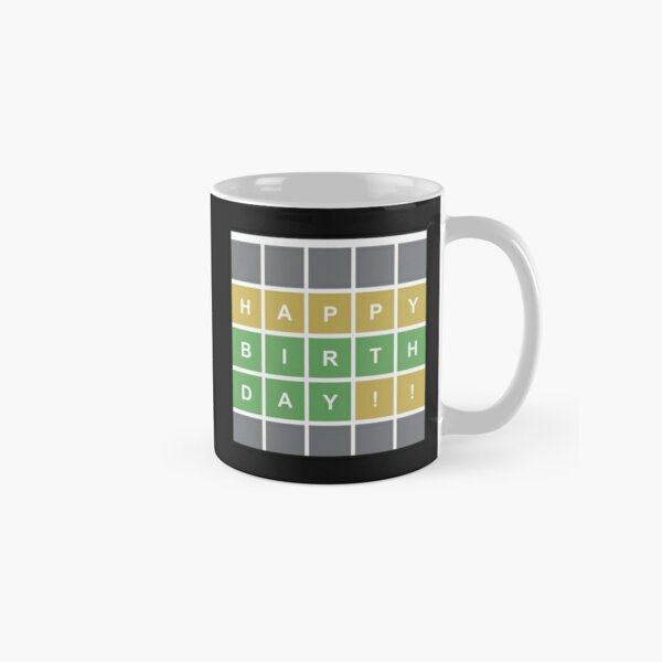 Wordle Cup Wordle Mug Funny Wordle Travel Coffee Ceramic Mugs Zoom Wordle  Puzzle Christmas Gift For Coworker Boss Its That Kinda Day - Laughinks