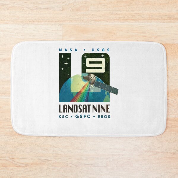 Item preview, LANDSAT 9 logo mission - vintage look Essential T-Shirt designed and sold by BurcGeorgikeas.