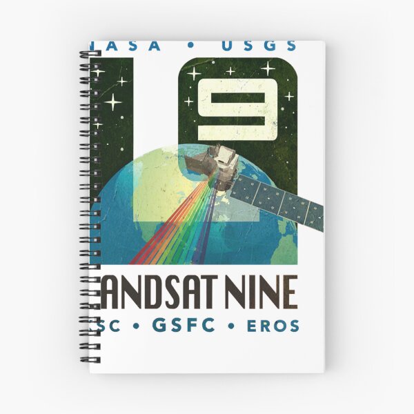 Item preview, LANDSAT 9 logo mission - vintage look Essential T-Shirt designed and sold by BurcGeorgikeas.