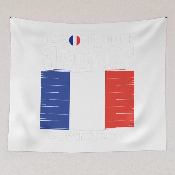Item preview, France Presidential Elections 2022 Macron-Philippe Poutou designed and sold by GiftsProShop.