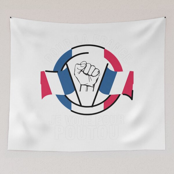 Item preview, France Presidential Elections 2022 Macron-Philippe Poutou designed and sold by GiftsProShop.