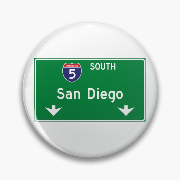 Artikelvorschau, Autobahnschild San Diego Interstate 5 entworfen und verkauft von Cityscape-Guy.