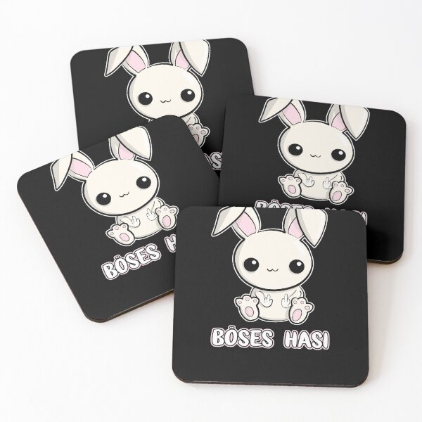 Item preview, Nice or Evil bunny, horror bunny shows middle finger designed and sold by Cedinho.