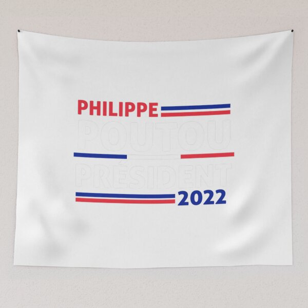 Item preview, France Presidential Elections 2022 Macron-Philippe Poutou designed and sold by GiftsProShop.