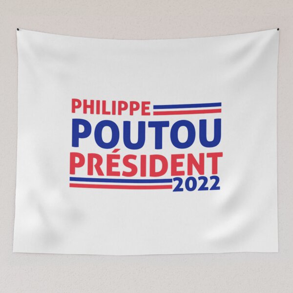 Item preview, France Presidential Elections 2022 Macron-Philippe Poutou designed and sold by GiftsProShop.