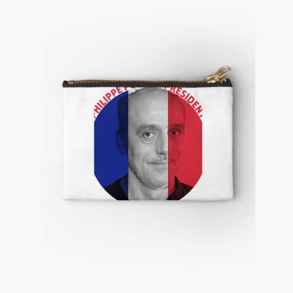 Aperçu de l'œuvre France Élections présidentielles 2022 Macron-Philippe Poutou créée et vendue par GiftsProShop.