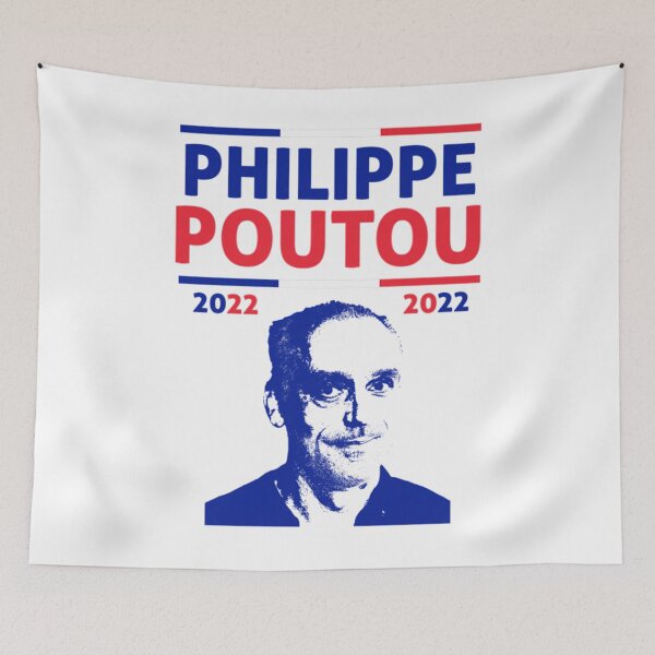 Item preview, France Presidential Elections 2022 Macron-Philippe Poutou designed and sold by GiftsProShop.