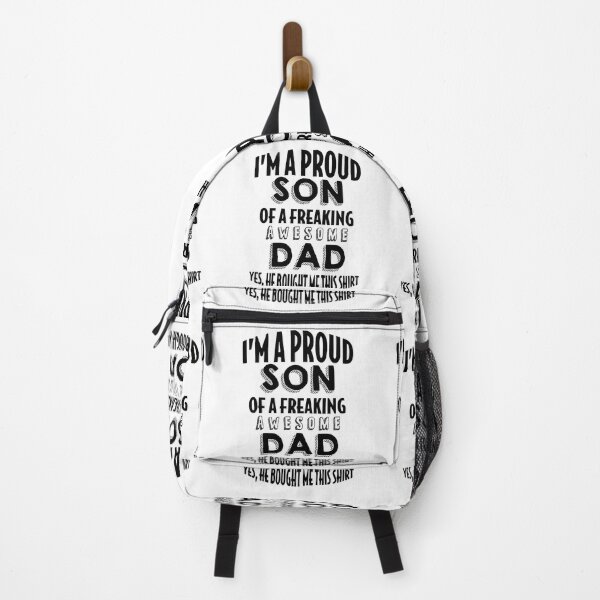 Item preview, im A Proud Son Of A Feaking Awesome Dad Yes He Bought Me This Shirt designed and sold by nanwy.