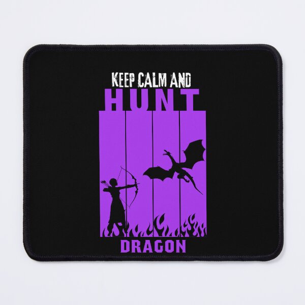Item preview, keep calm and hunt dragons designed and sold by Jackaliofficial.