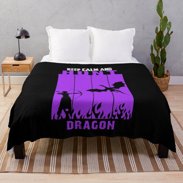 Item preview, keep calm and hunt dragons designed and sold by Jackaliofficial.