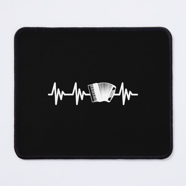 Item preview, Accordion Heartbeat Heart rate Music designed and sold by AmeliaUbald.