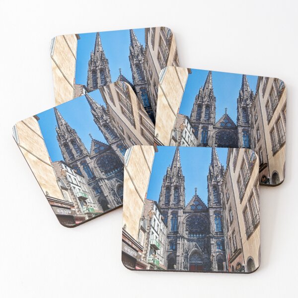 Item preview, Church in Town Square - Clermont - France designed and sold by MasterJames.