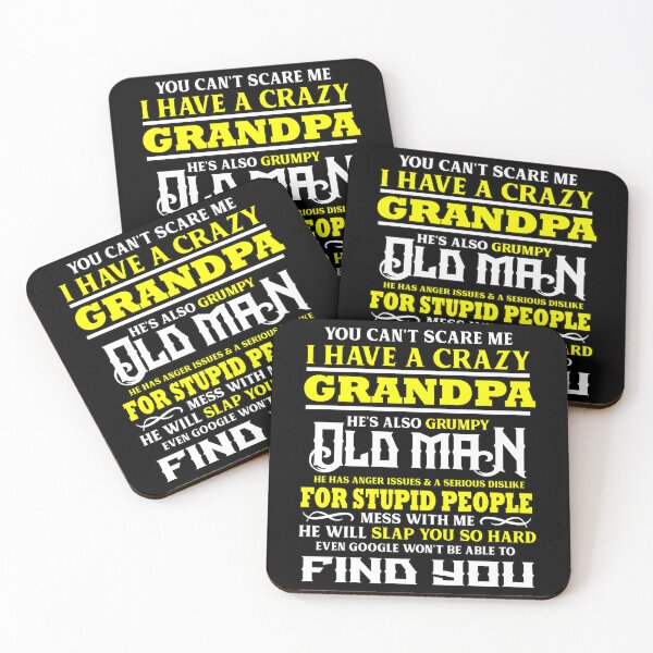 Item preview, Crazy Grandpa Old-man Google Grandfather Pap Gift designed and sold by SharonUggieri.