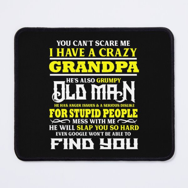 Item preview, Crazy Grandpa Old-man Google Grandfather Pap Gift designed and sold by SharonUggieri.