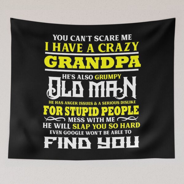 Item preview, Crazy Grandpa Old-man Google Grandfather Pap Gift designed and sold by SharonUggieri.