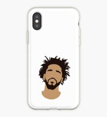 J Cole Silhouette iPhone Case