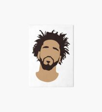 J Cole Silhouette Galeriedruck