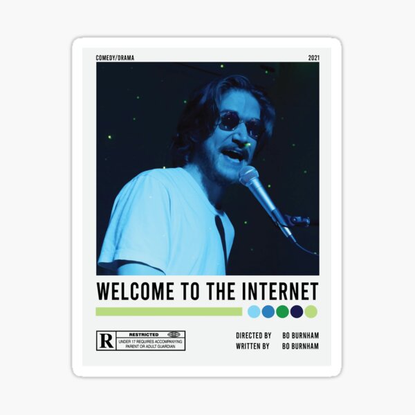 Item preview, Interest Comedian Writing Style Poet Humor Bo Burnham Inside Welcome To The Internet Indie Aesthetic designed and sold by PatrickFirlsary.