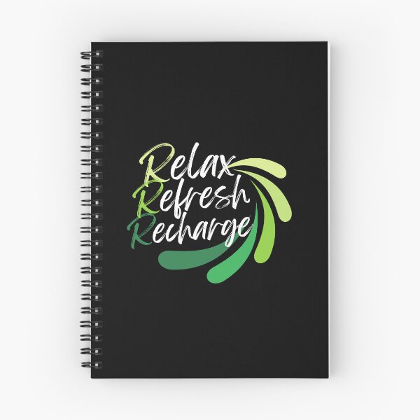 Item preview, Relax Refresh Recharge (Green) designed and sold by GeeHanz.