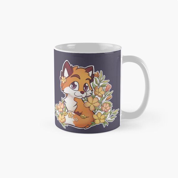 Item preview, Fox in the field of flowers designed and sold by Nura-Fuks.