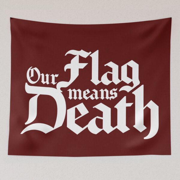 Item preview, Our Flag Means Death - dark red designed and sold by honeyglot.