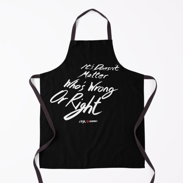 Item preview, It Doesn't Matter Who's Wrong Or Right (Dark Background) designed and sold by DiHK.