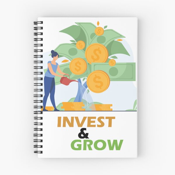 Item preview, Invest and Grow | Money | Finance designed and sold by CadDesignerr.