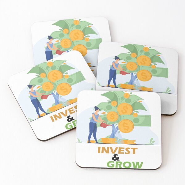 Item preview, Invest and Grow | Money | Finance designed and sold by CadDesignerr.