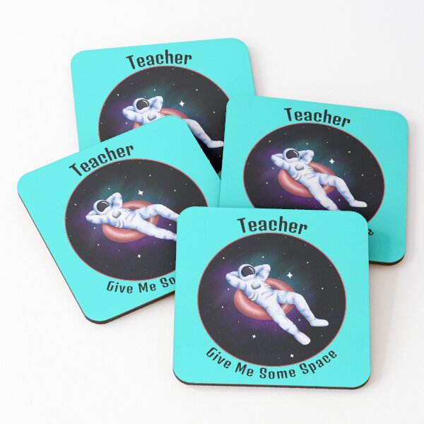 Item preview, Teacher Give Me Some Space AZURE BLUE designed and sold by LargeShop.