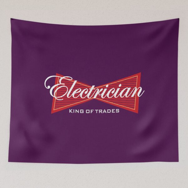 Item preview, Electrician King of Trades Funny designed and sold by YuhitiKaisha.