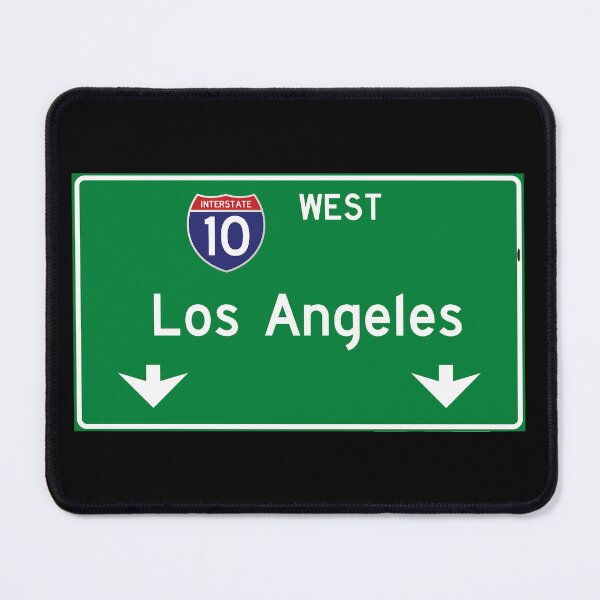 Item preview, Los Angeles Interstate 10 Highway Sign designed and sold by Cityscape-Guy.