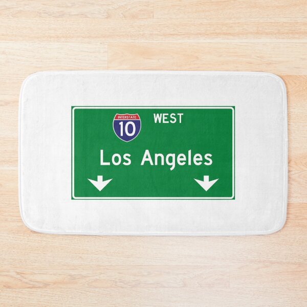 Item preview, Los Angeles Interstate 10 Highway Sign designed and sold by Cityscape-Guy.