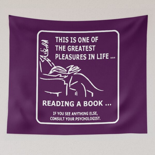 Item preview, Funny riding a book design designed and sold by YuhitiKaisha.