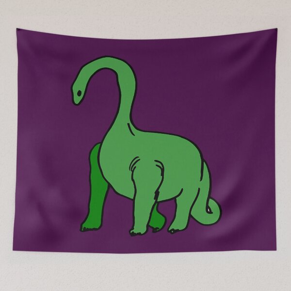Item preview, Green Brontosaurus designed and sold by YuhitiKaisha.