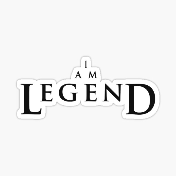 Artikel-Vorschau von Ich bin eine Legende, designt und verkauft von YuhitiKaisha.