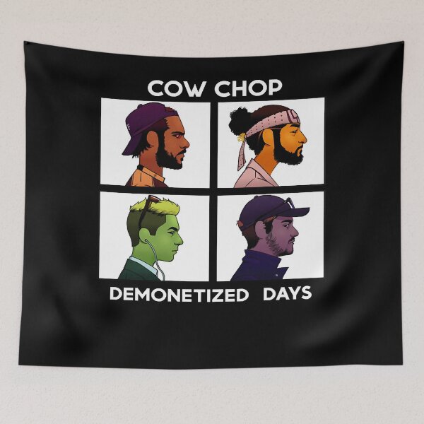 Item preview, The Updated Days Cow Chop - Cow Chop Logo Funny Demonetized Hope designed and sold by DanaMagill23.