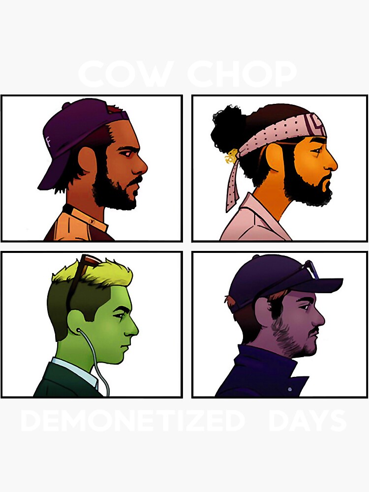 "The Updated Days Cow Chop Cow Chop Logo Funny Hope