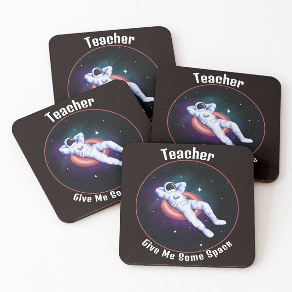 Item preview, Teacher Give Me Some Space Black White designed and sold by LargeShop.