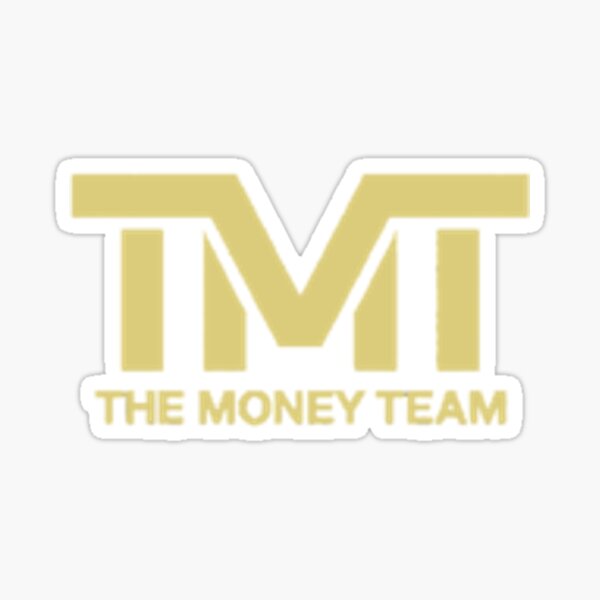 the money オファー team ステッカー