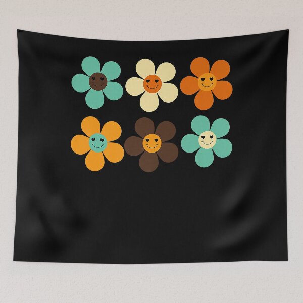 Artikelvorschau, Hippie-Retro-Flower-Power entworfen und verkauft von MariaAlfaroo.