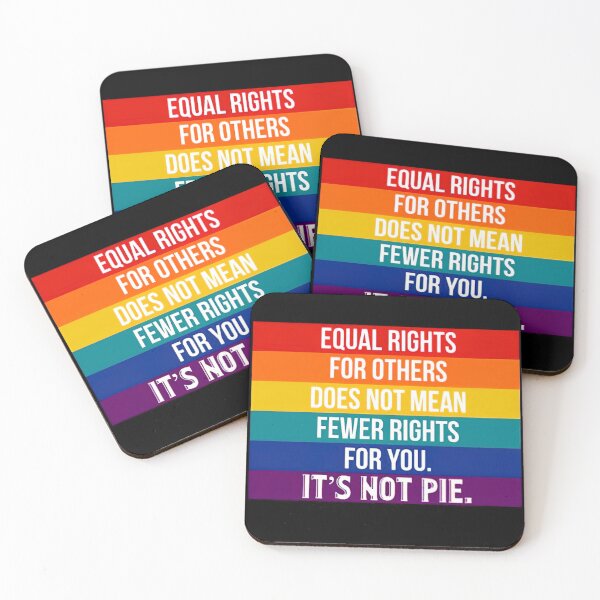 Item preview, LGBT Equal rights for others does not mean fewer rights for you it's not pie designed and sold by smallcatvn.